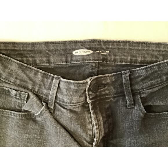 Old Navy Women's Pop Icon Skinny Black Jeans - Low Rise - Size 8Tall - 665 - Picture 3 of 8